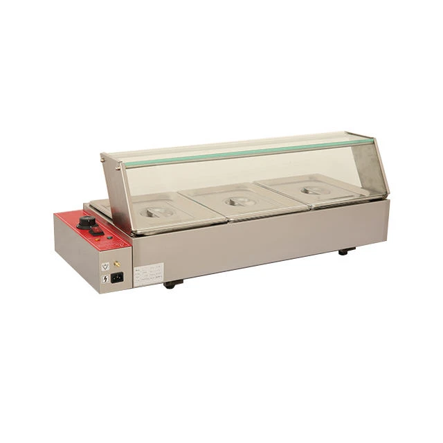 Electric Bain Marie Food Warmer Commercial Stainless Steel Food Heater For Restaurant Buffet