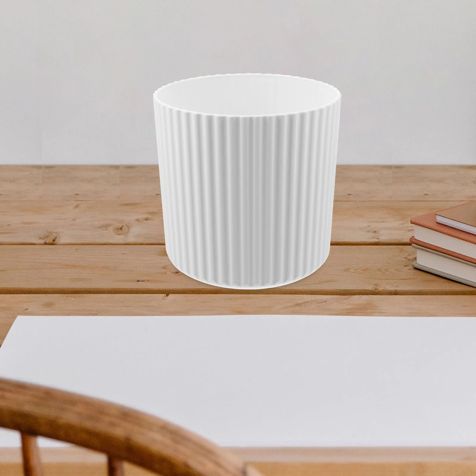 

1pc Mini Trash Can Compact Desktop Waste Bin For Office Home Bedroom Countertop Garbage Container Small Trash Can Reusable