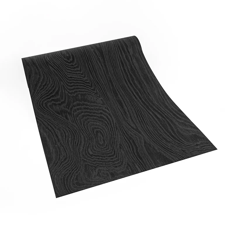 

Шпон из черного ореха, декоративный лист деревянного шпона для гостиничной мебели, динамик, панель ламината для поверхностного шпона «сделай сам»