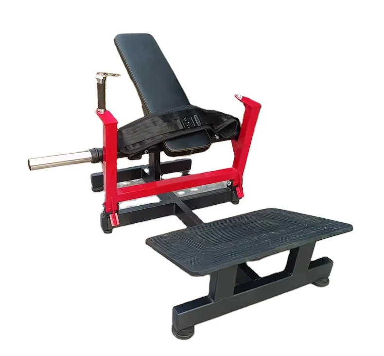 

Glute bridge machine Hip thrust plate loaded machine Glute drive machine for glute muscles shaping