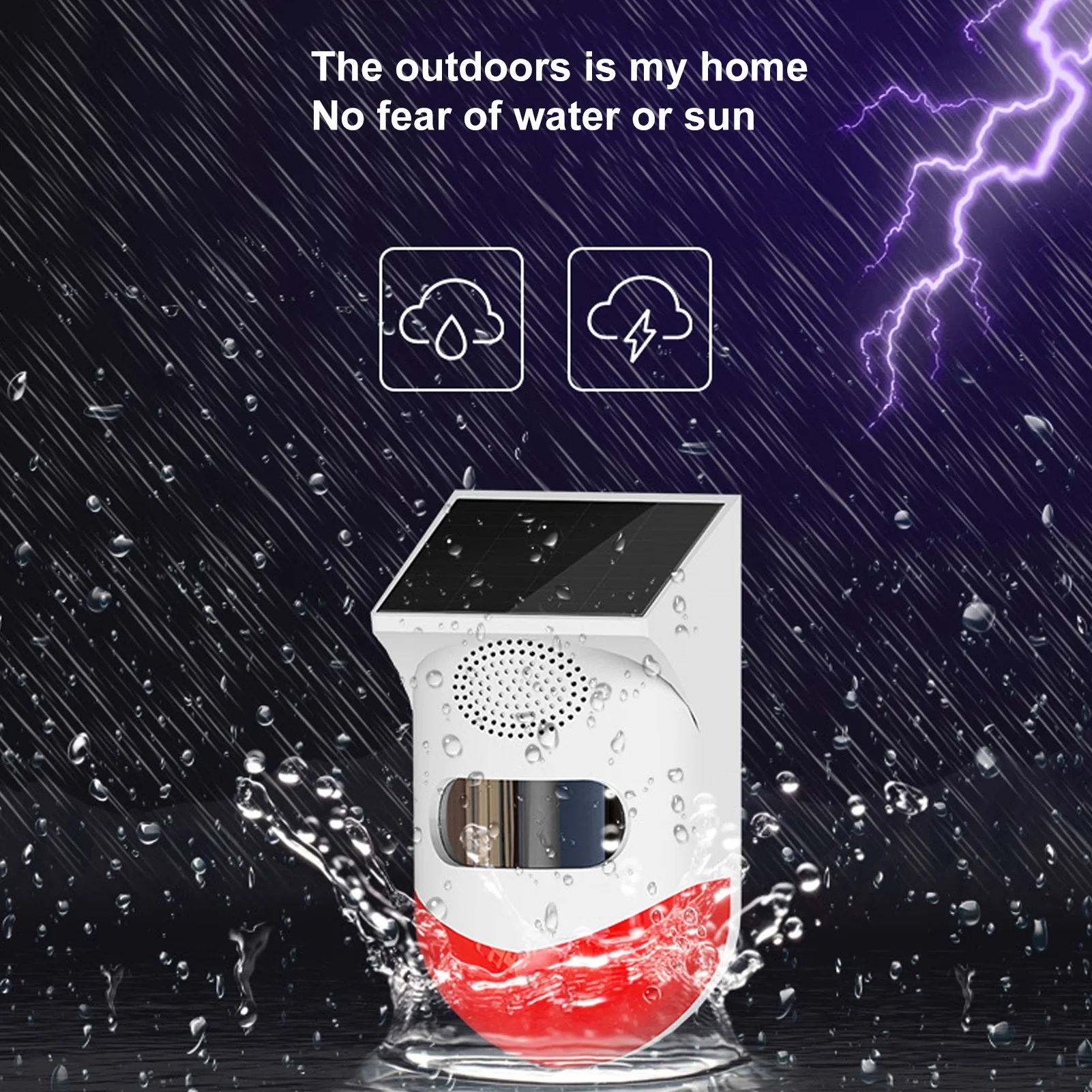 Solarbetriebener Sicherheitsal – Outdoor Lighting Wireless Bewertung und Preis