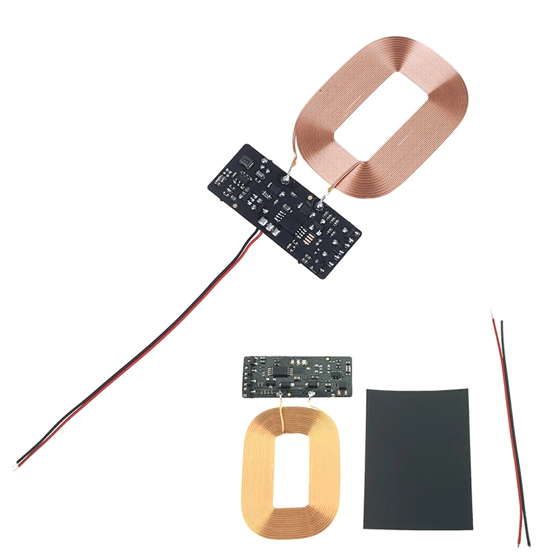 Module de chargeur sans fil rapide Qi standard, carte de circuit imprimé PCBA + bobine pour projets électroniques DIY