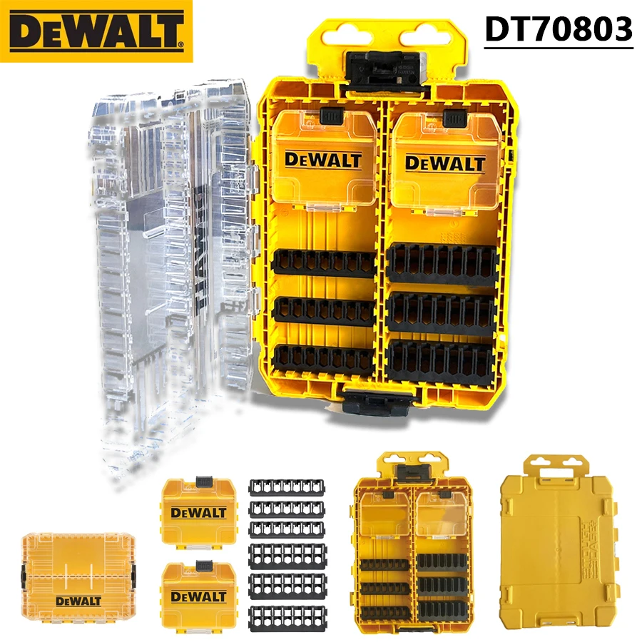 Imagem -04 - Caixa de Armazenamento Dewalt-tool Dt70716-qz Dt70800 Dt70801 Dt70803 Dt70839 Dwan2190 Dwst82968123 N542474 Original