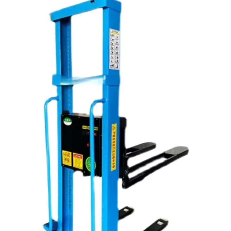 New type of 1-ton portable electric truck-mounted forklift remote control operation automatic lifting self-lifting truck