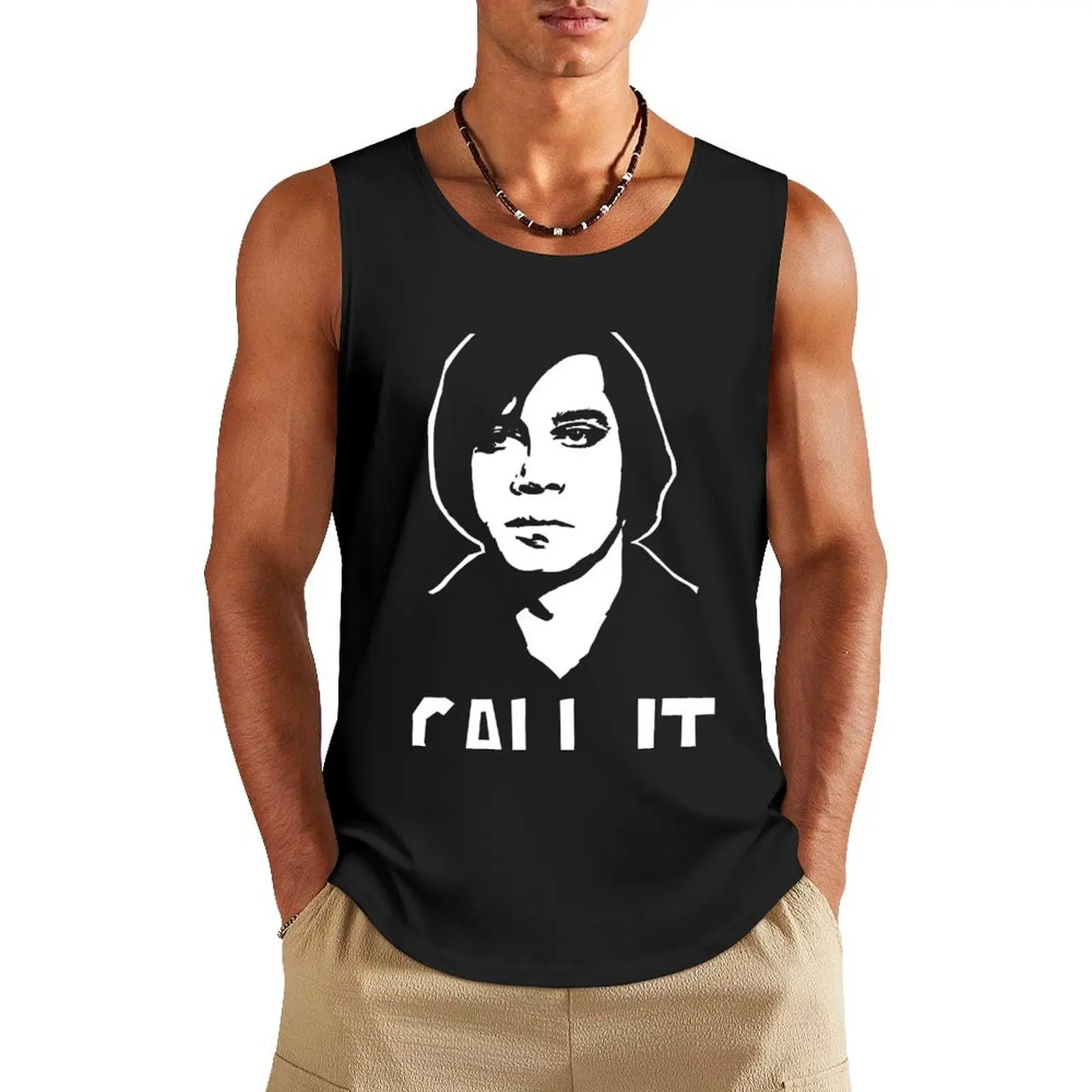 

Anton Call it Tank Top Vest gym accessories men Fitness men clothing