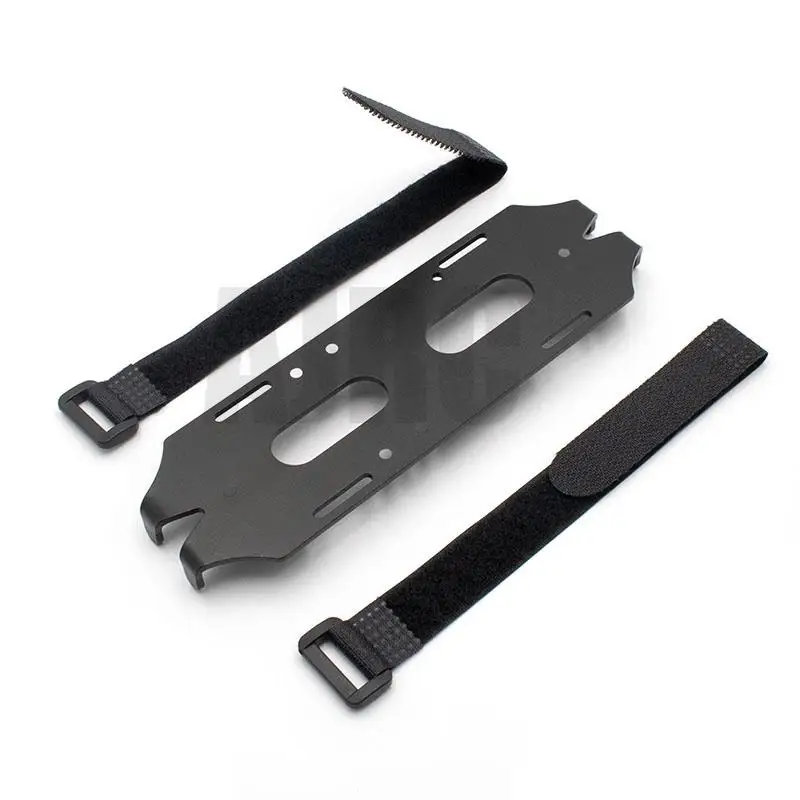 1/10 model car metal upgrade accessories Axial SCX10 battery plate aluminum alloy battery fixing plate