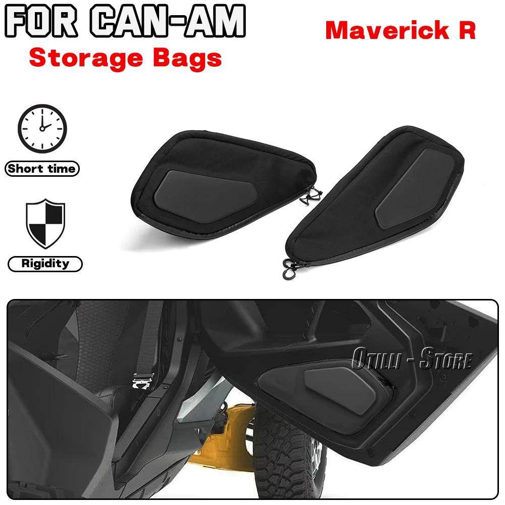 

For CAN-AM Maverick R New Motorcycle accessories New Lower Door Bags UTV 5 liters Capacity Tool Storage Pack Kit