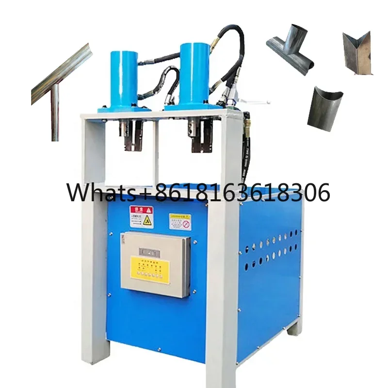 Steel Tube Hole Square Punch Hydraulic Pipe Punching Machine