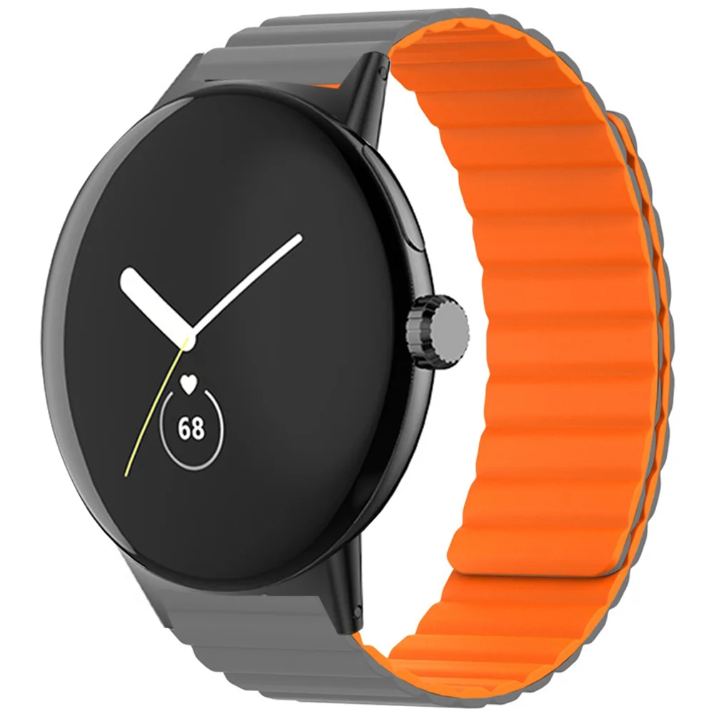 Regulowany pasek do zegarka Google Pixel magnetyczna opaska sportowa Smartwatch opaska zamienny pasek akcesoria do zegarków