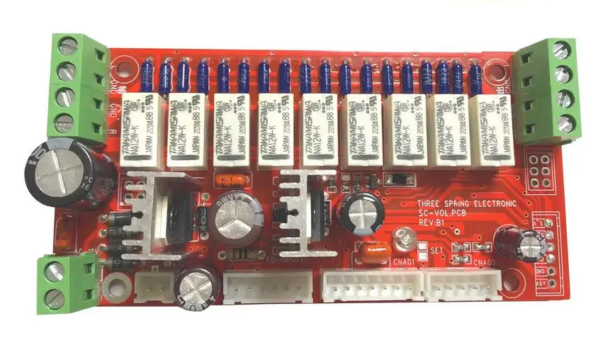 Fernbedienung Vorverstärker Leistungs verstärker Relais Lautstärke rca symmetrische Lautstärke regler Nixie Röhre Anzeige bildschirm