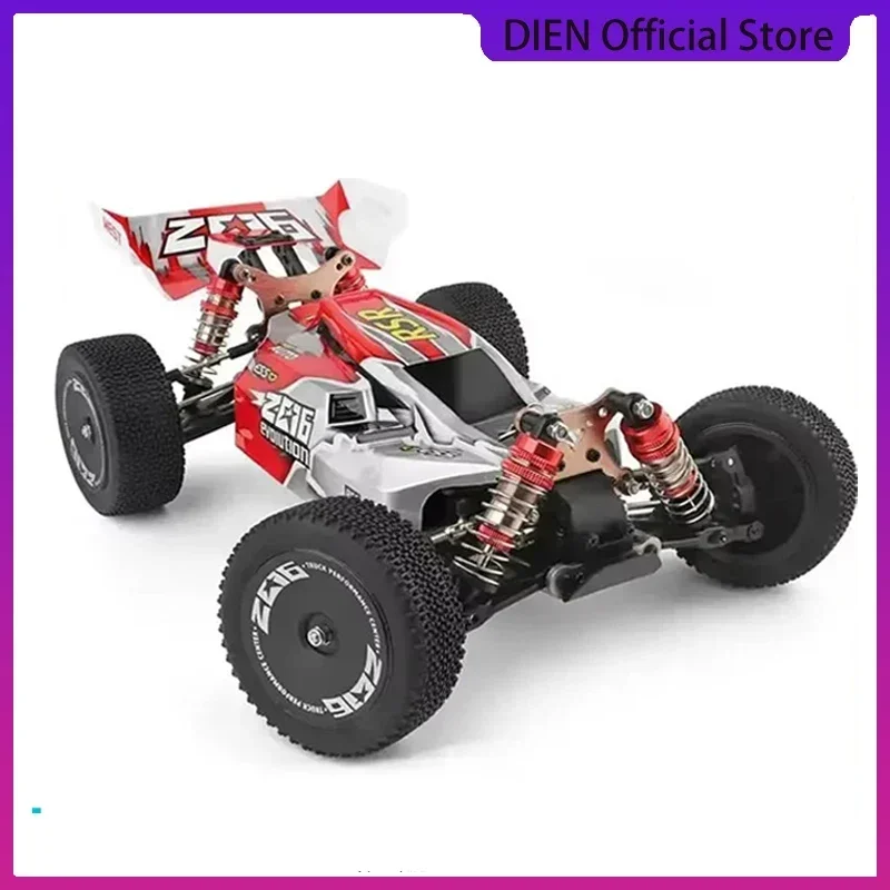 WLtoys 144010 144001 75KM/H 2.4G RC Car Brushless 4WD Electric High Speed Off-Road Remote Control Drift Toys for Children Racing
