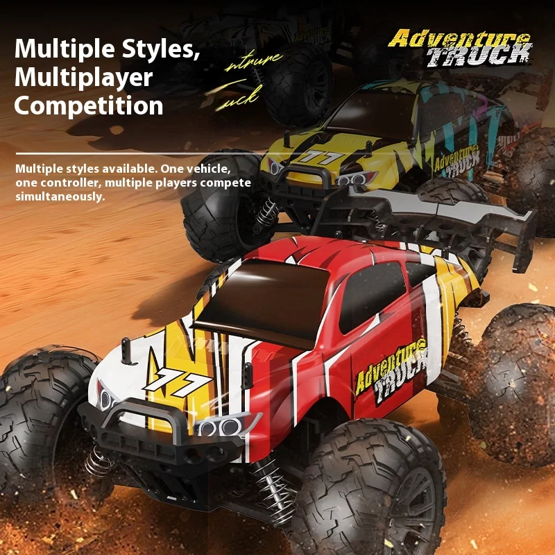 

1:16 Scale Remote Control Rc Car Full Proportion Four-Wheel Drive Off-Road Electric High-Speed Toy Model and Perfect Gift