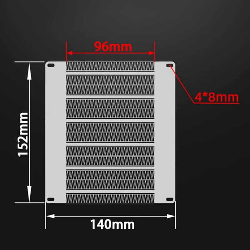 세라믹 가열 요소 절연 PTC 공기 히터, 전기 히터, 가전 제품용 일정한 온도