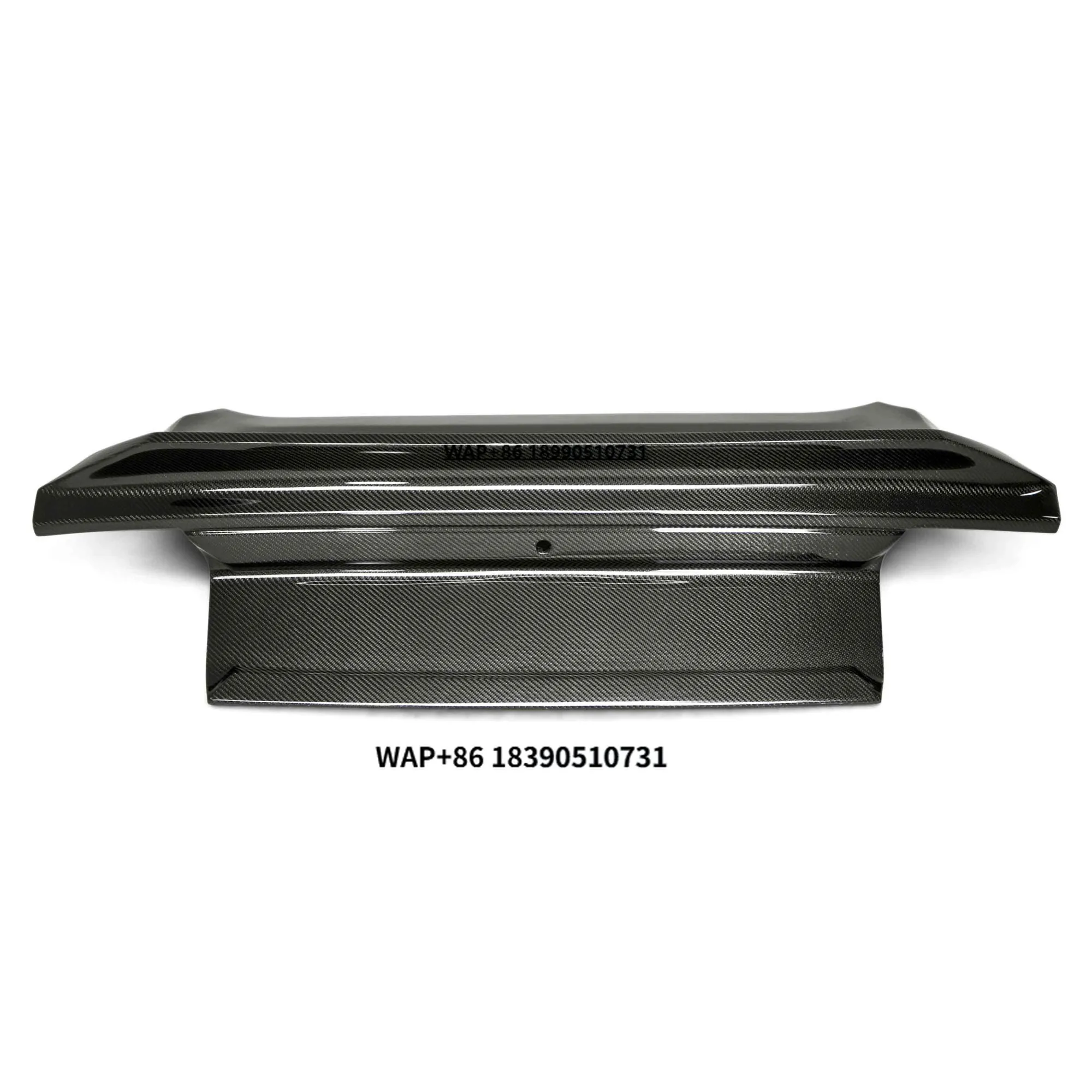 

Carbon Fiber Rear Trunk Lid Boot Deckid with Performance Pack Wing for Mustang 2015-2023 S550 Stylish Auto Body System