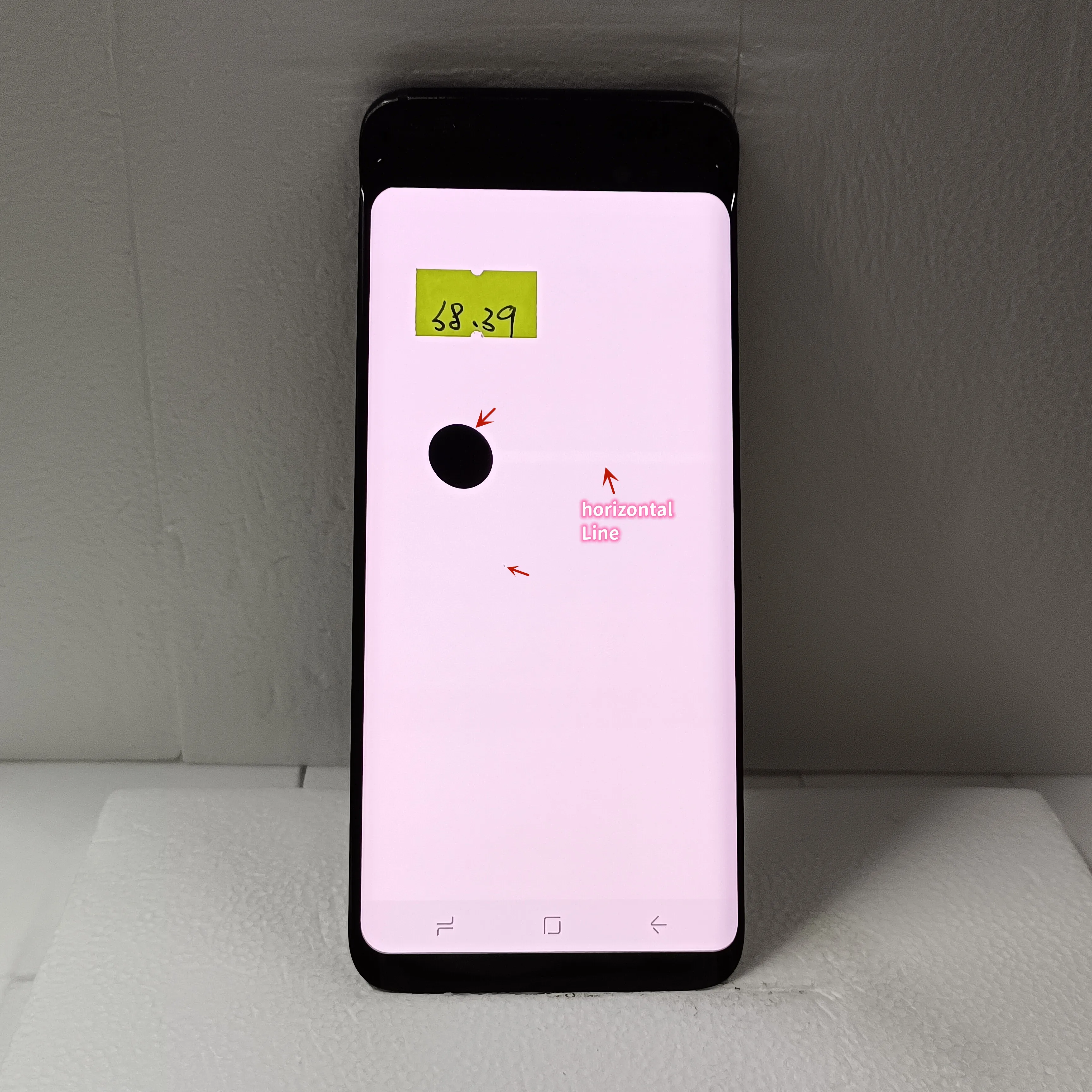 Wysokiej jakości wyświetlacz S8 Amoled LCD do Samsung Galaxy S8 G950A G950 Lcd z ramką wyświetlacza ekran dotykowy wymiana Digitizer