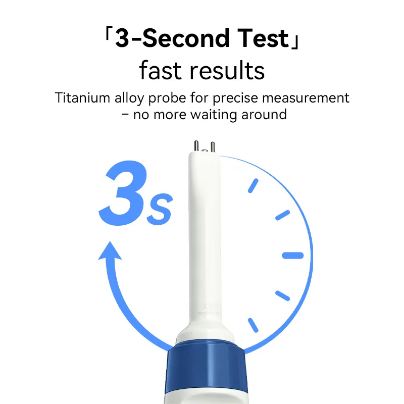 Rapid Detection Reaction Digital Salinity Meter , 2-in-1 Salt and Temperature Tester for Food, Aquaculture, Kitchen