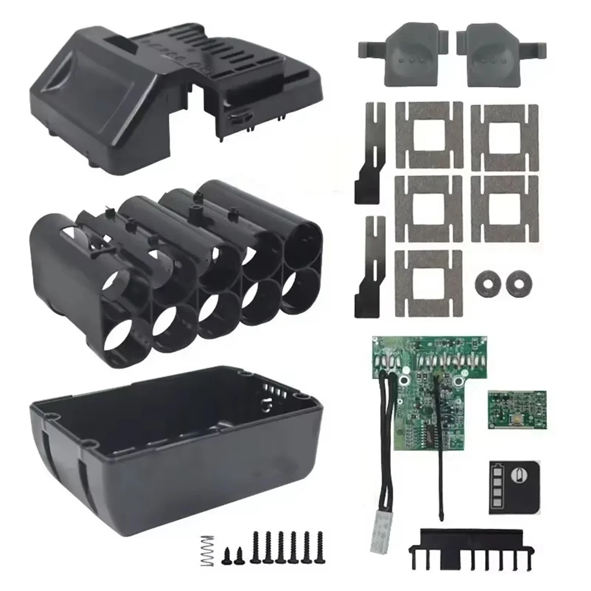 A83Z BSL1830 Plastic Case PCBA Charging Protection Circuit Board Box for 20V 18V Li-Ion Battery Power Display