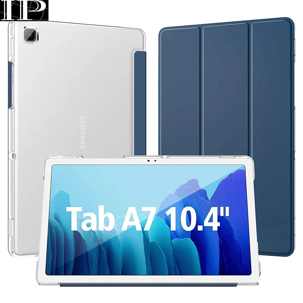 

For Samsung Galaxy Tab A7 10.4 2020 2022 SM-T500 SM-T505 SM-T503 SM-T509 Trifold Tablet Case Magnetic Flip Smart Cover