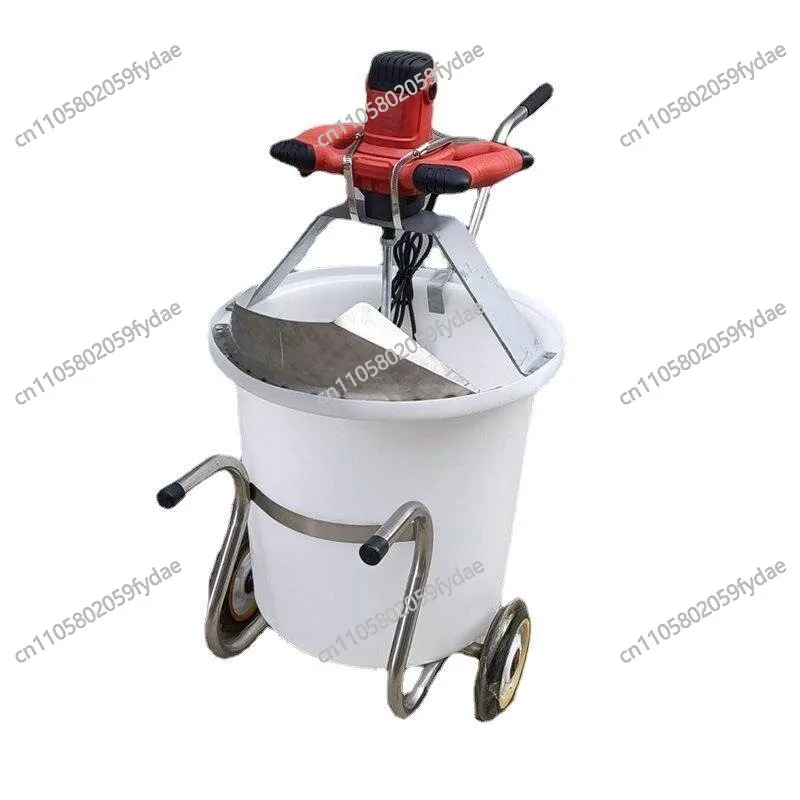 Self-Leveling Cement Mixing Barrel Automatic Mixing Container For Concrete Mortar Stirring Tool Construction Equipment