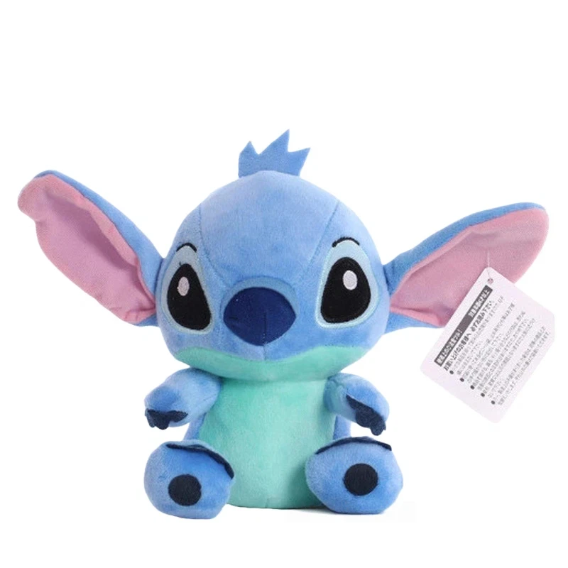18cm 디즈니 인터스텔라 베이비 스티치 장난감 영화 주변 플러시 인형 베스트셀러 백팩 펜던트 장식 인형