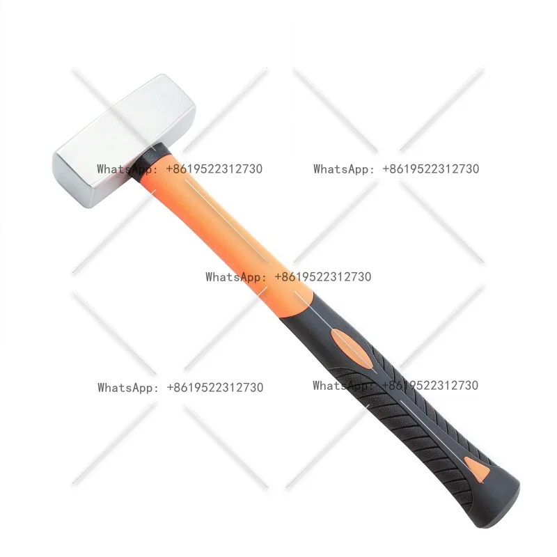 304 الفولاذ المقاوم للصدأ مطرقة ثقيلة الألياف الزجاجية مقبض أداة اليد الحادة المطرقة مطرقة ثقيلة #1