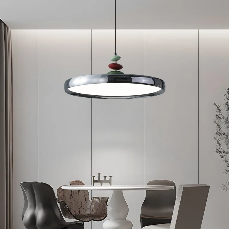 Medieval flying saucer dining table chandelier