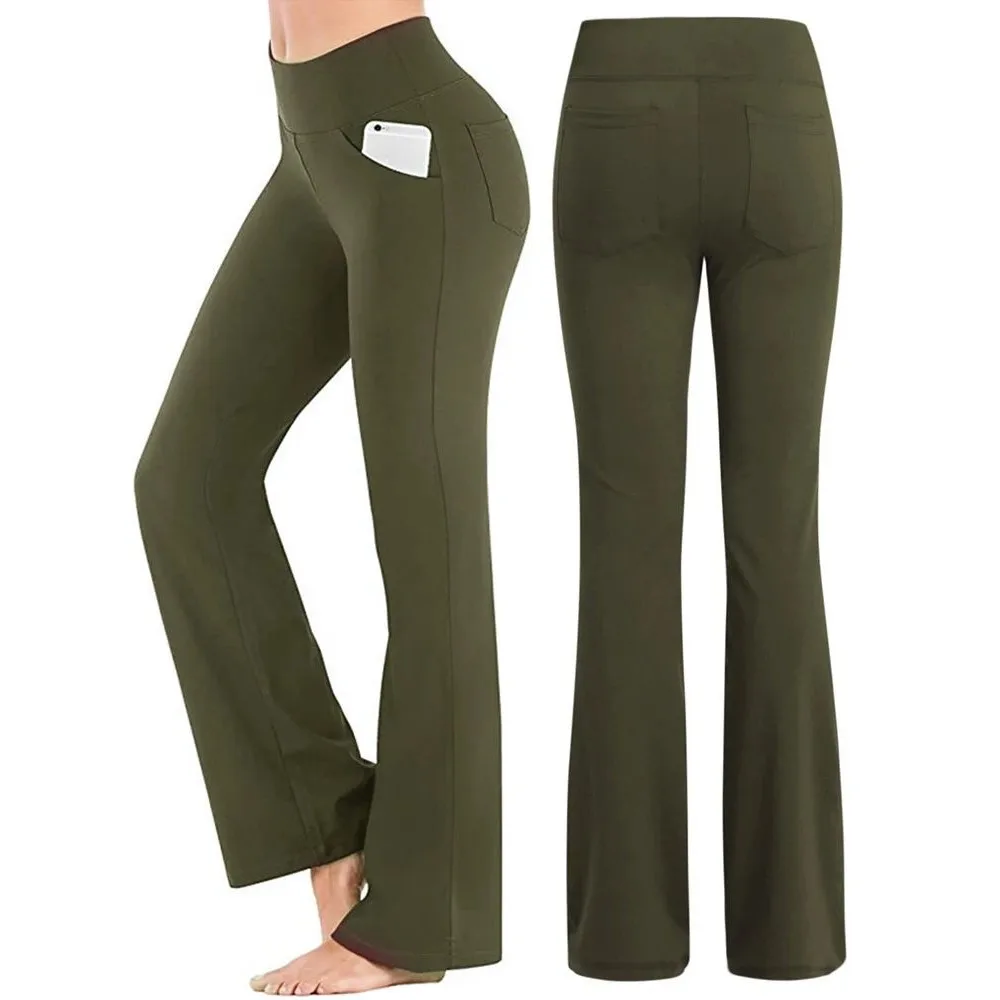 

Ele Fem Lady Womens Legs Pants P Cleanfit Sle Casual Pants for Middle-aged Women PVC Material Winter Collection