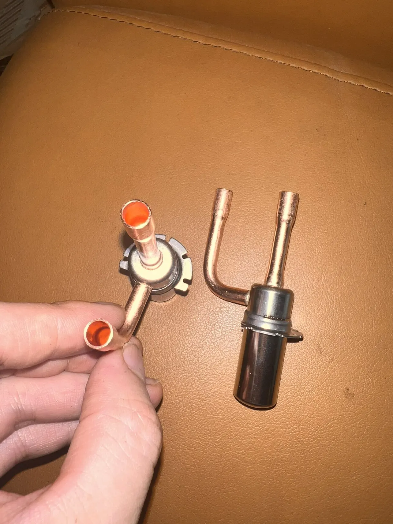 Suitable for Sanhua 116C1.65c expansion valve Suitable for 1.5-3 P air conditioner outer diameter size 1.72 cm Gree Haier...