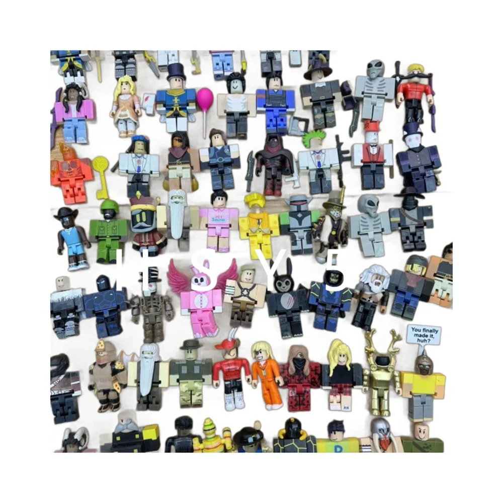 Original multi style 6.5cm~8.5cm modular robot for children\'s play house toy figurines