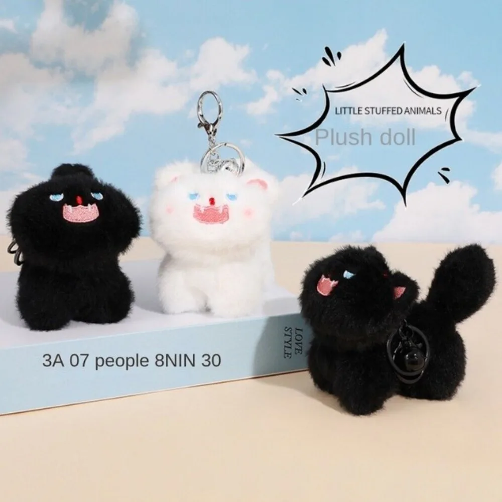 Durable Ornament Pompom Ball Cat Plush Doll Accessories DIY Keyring Decoration Soft Plush Plush Toys