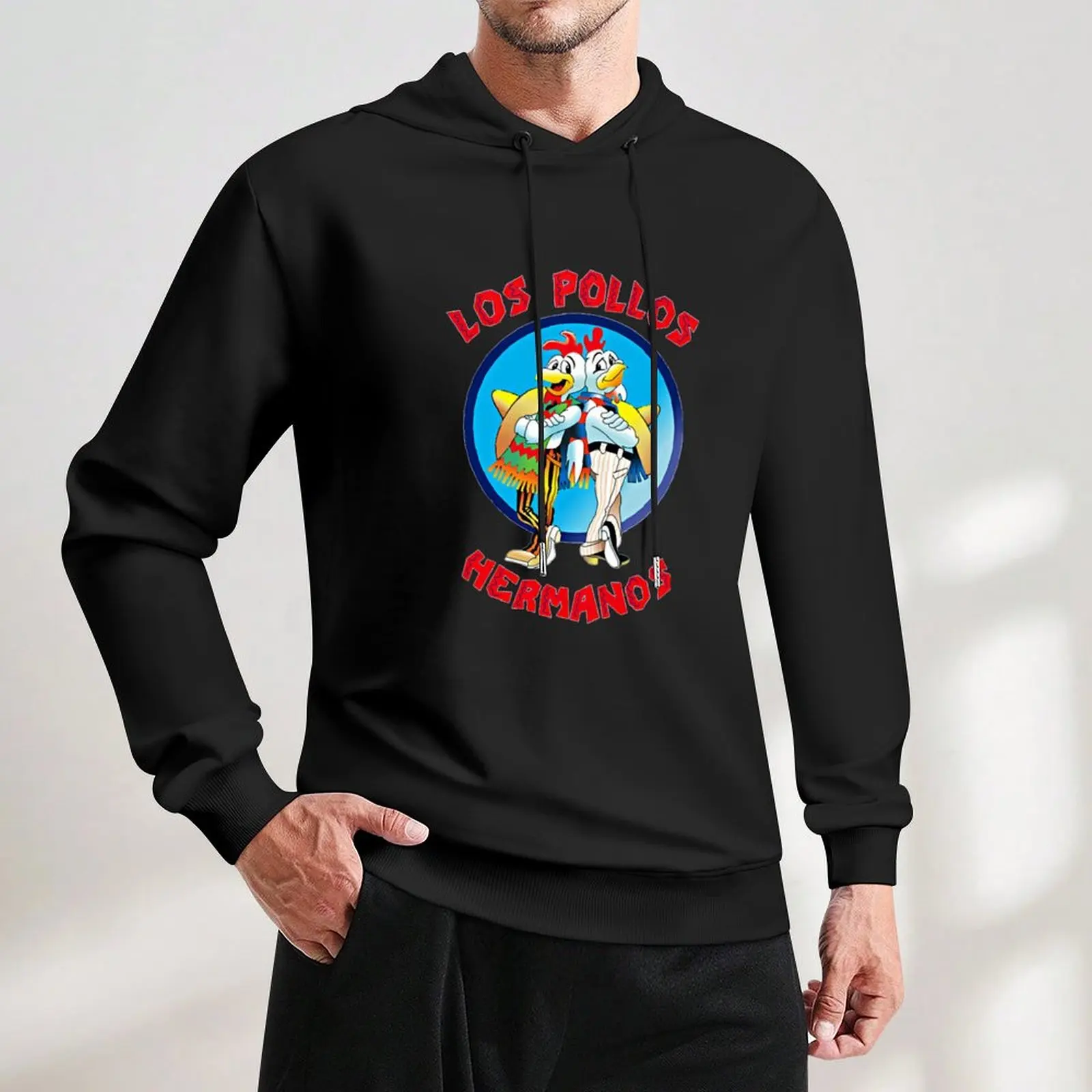 Los Pollos Hermanos pulôver com capuz roupas masculinas casaco masculino streetwear pulôver masculino