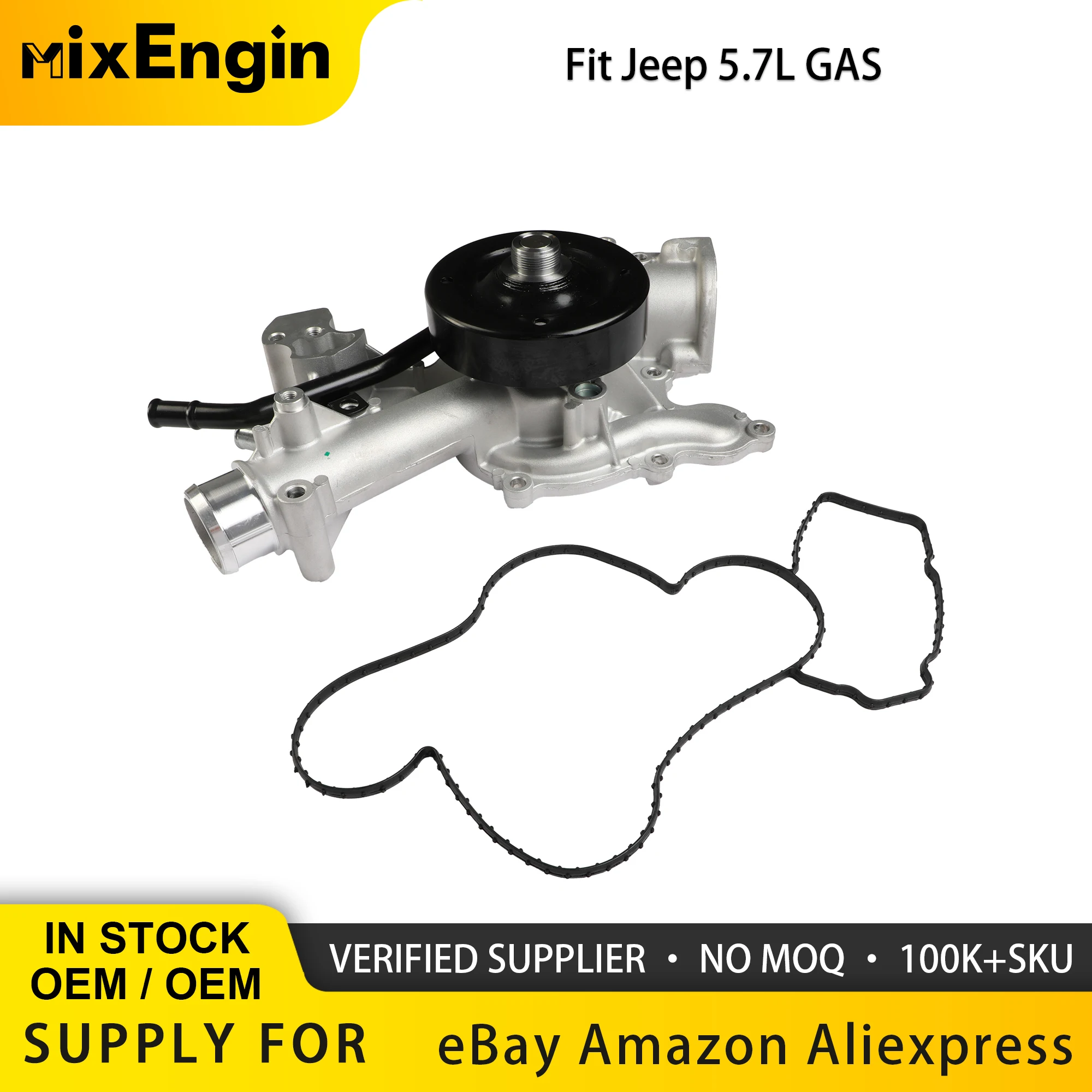 

Engine Parts Water Pump Set Fit 5.7 L For 09-20 Jeep Dodge Ram Chrysler Aspen Durango Durango Aspen 1500 3500 V8 GAS OHV 5.7L
