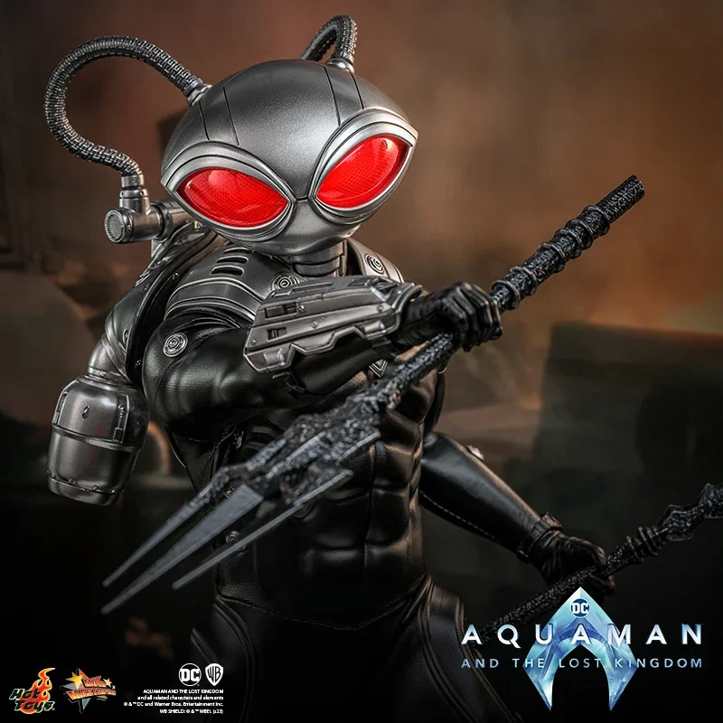 34cm Original Hot Toys Aquaman 2 Lost Kingdom Black Manta Ray 1:6 Scale Collection Action Figures Cool Model Pre-Sale Toy Gift