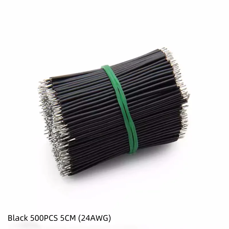 24AWG double ended tinned wire jumper 24AWG electronic connection wire soldering wire wire 5cm wire