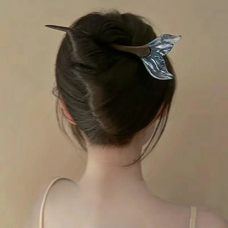 Vintage Fishtail Hairpin China-Chic Hairpin Hanfu Hair Accessories Headwear Jewelry