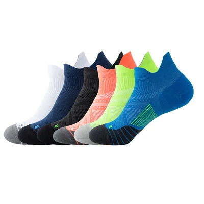 High Quality Athletic Performance Sport Mens Quick Dry Ankle Compression Running Socks