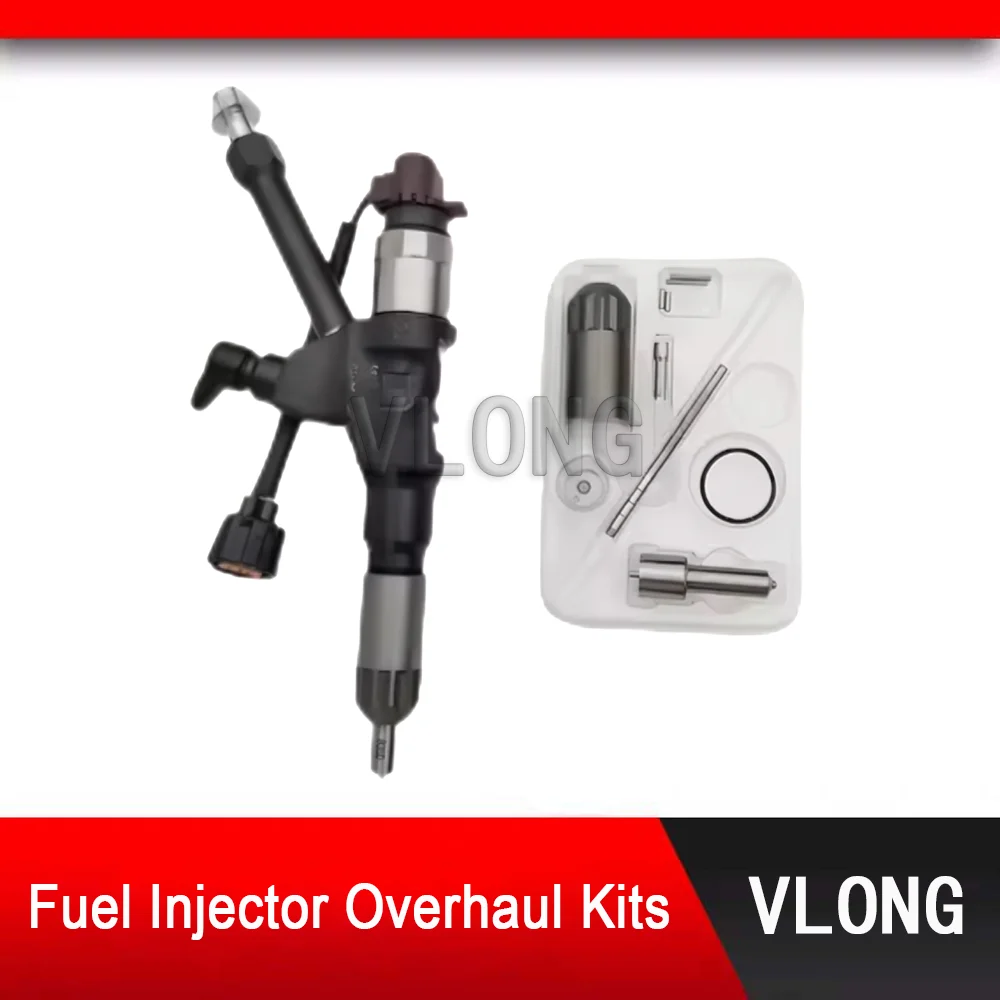 Diesel Injector Overhaul Kits For Hino P11C 700 Repair Parts Nozzle 095000-0400 095000-0403 095000-0404 23910-1163 23910-1164