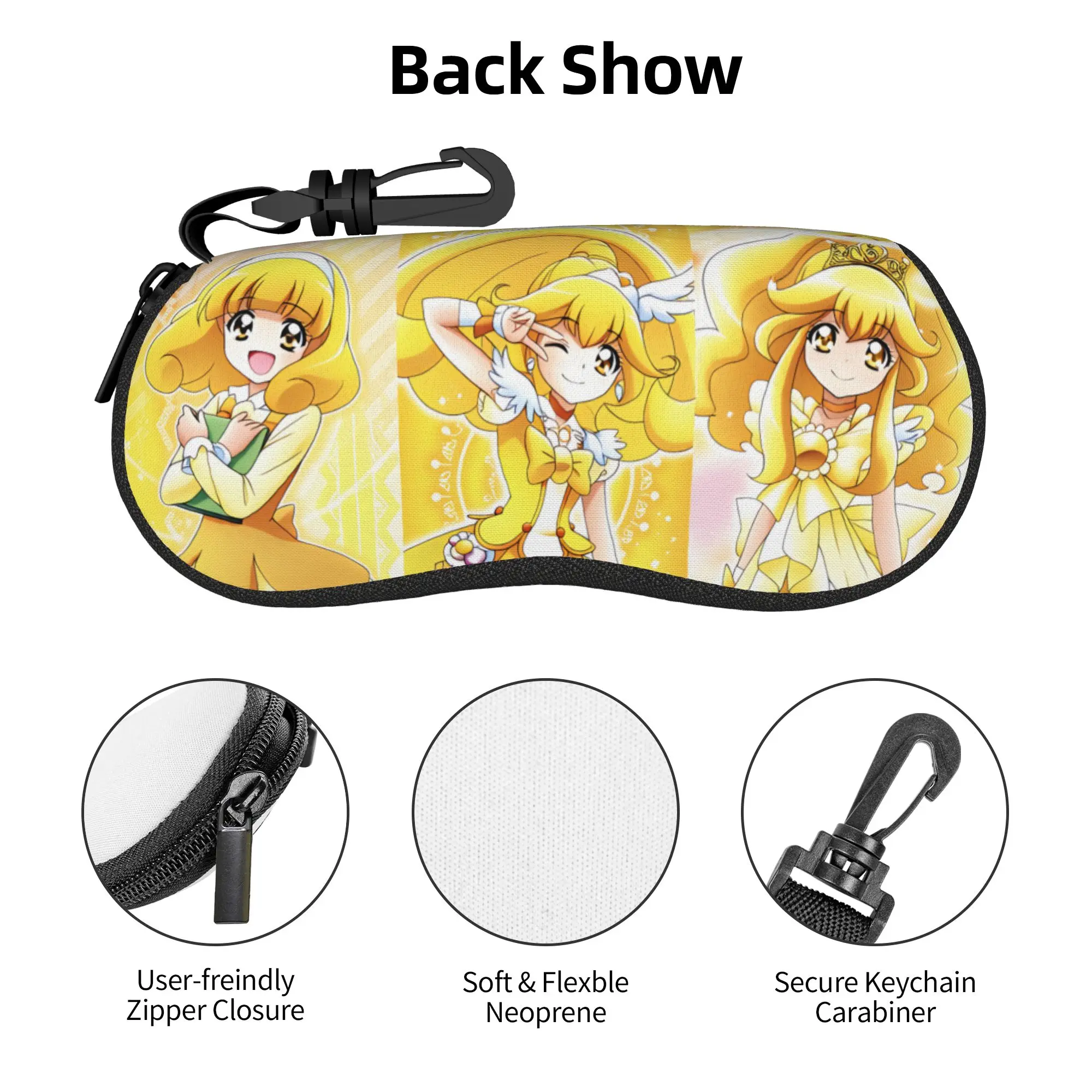 Pretty Cure Yayoi Kise Cure Peace Brillenetui Fashion Princess Peace Shell Brillenetui Sonnenbrillenbox