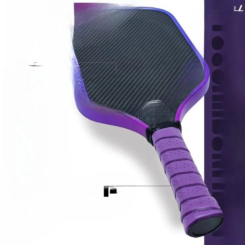Peak Racket 3K Carbon Fiber Frosted Racket 16mm Professional Grade Peak Racket