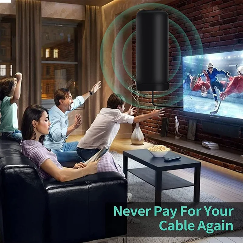 Digitale TV Antenne Vat Type HD DTMB DVB-B2 ATSC Grondgolf Antenne TV Ontvanger Nieuwe 1Set-T44C
