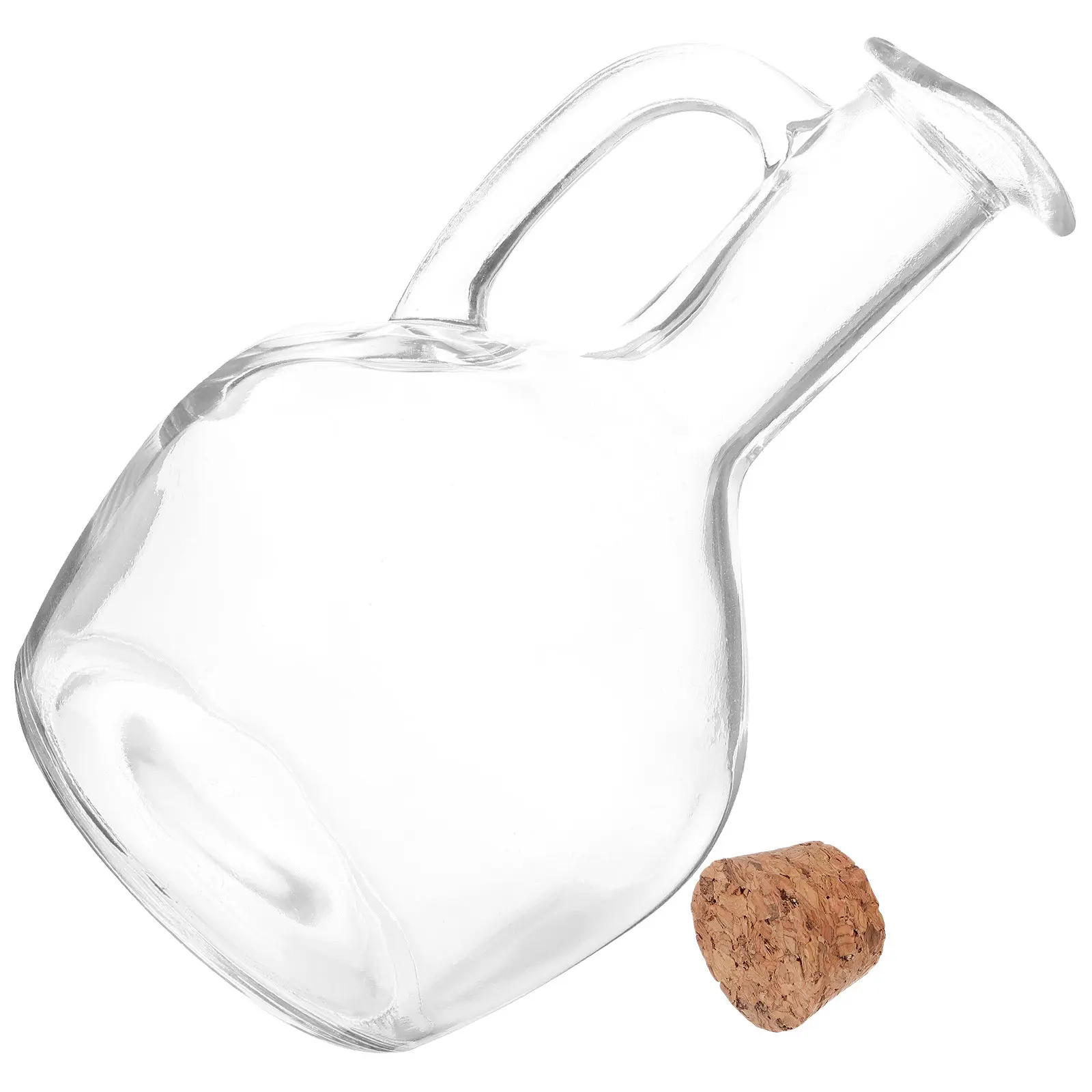 Transparent Glass Seasoning Bottle Oil Dispenser Kitchen Sauce Container Soy Sauce Vinegar Storage Bottle Oil Dispenser view 5