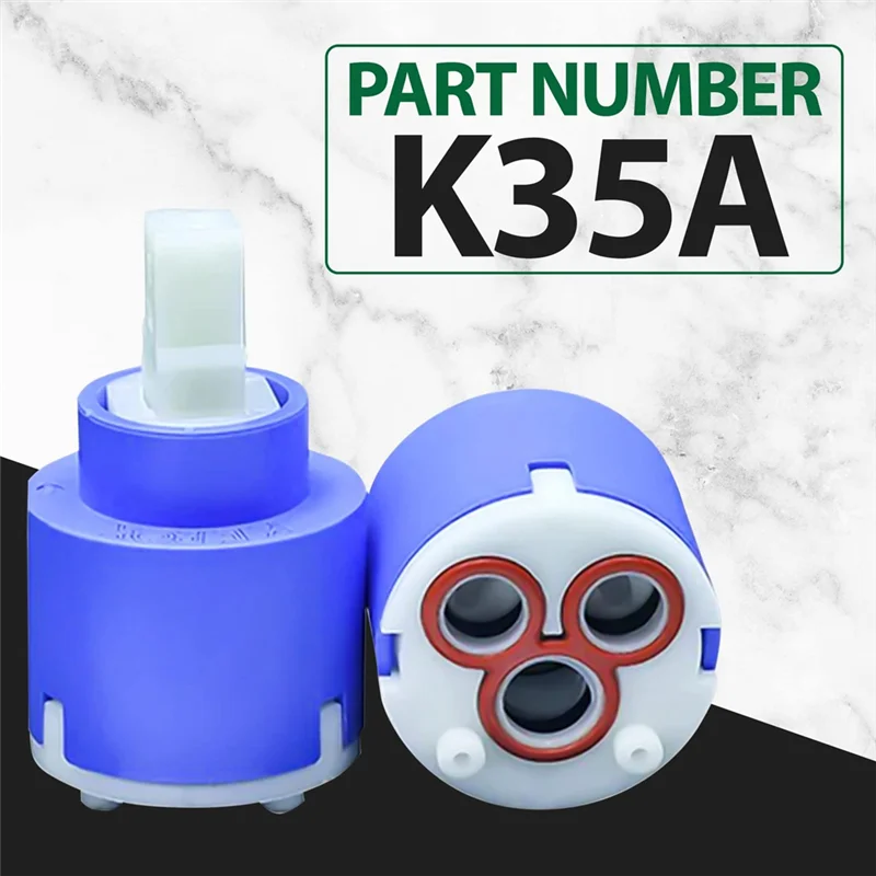 Cartucho de torneira de substituição BSEVB K35A compatível com design de banheira de chuveiro de alavanca única La Torre, Gerber, Danze e Moen