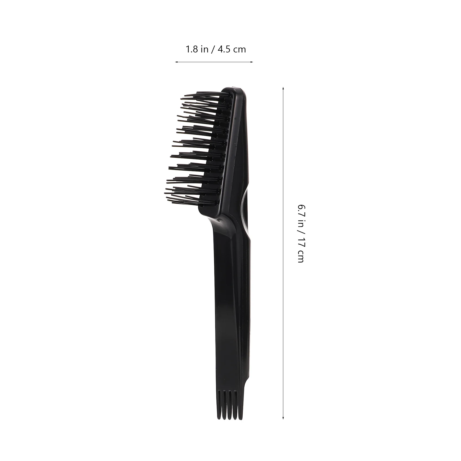 

1 set Hair Brush Cleaner Kit Double-Sided Hairbrush Cleaning Tool For Bristles Combs Rake Design Removes Hair Quickly