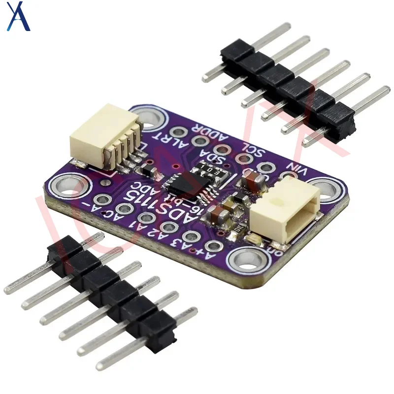 

ADS1115 16-bit ADC- 4-channel with programmable gain amplifier -STEMMA QT/For Qwiic