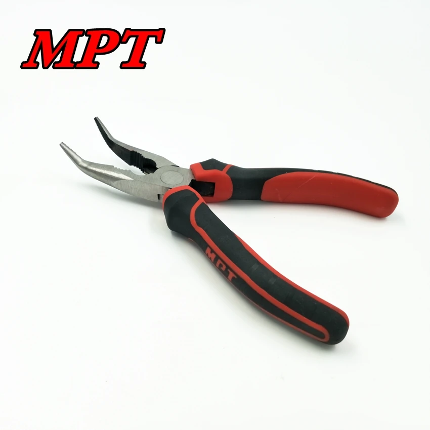 MPT Bent Nose Plier 6''/160mm Carbon Steel hand tool MHB01011-6 image 5