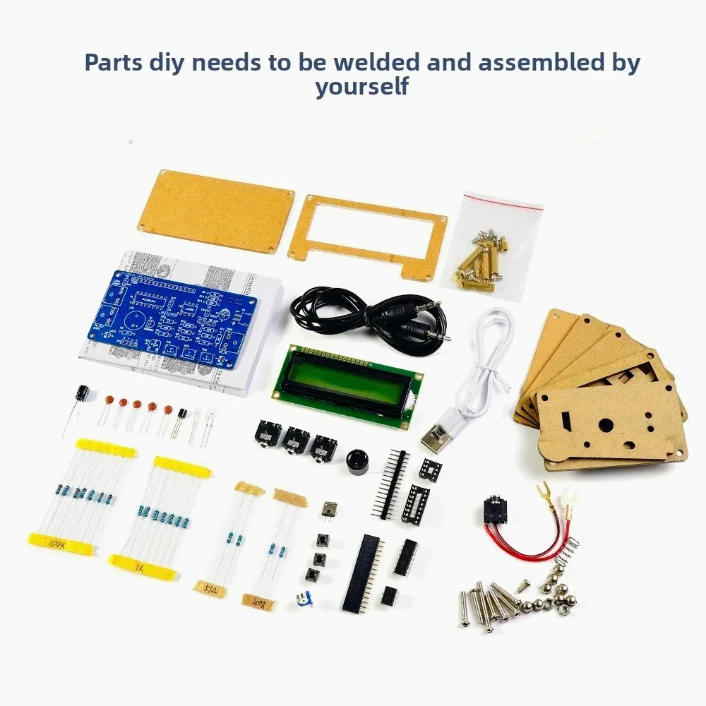 ترقية رمز مورس CW، إلكترونيات أجزاء ممارسة فك التشفير، مجموعة ممارسة لحام لوحة الدائرة