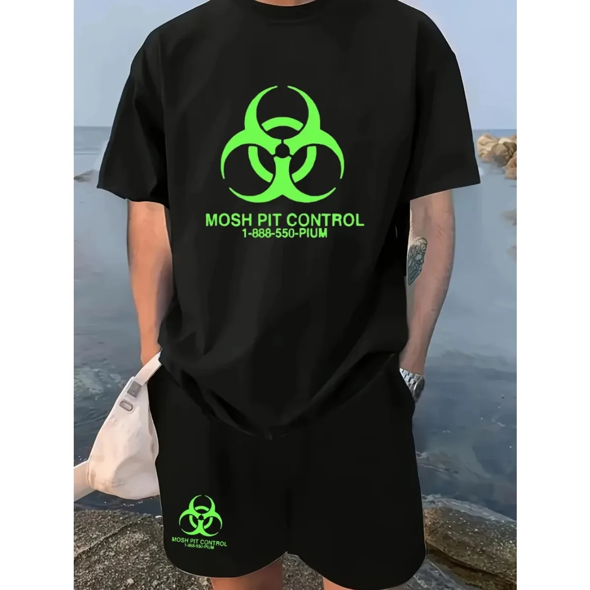 

Homixide Gang Mosh Pit Control футболка Playboi Carti Opium Merch футболка шорты из двух комплектов для мужчин и женщин хип-хоп очень большой хлопок