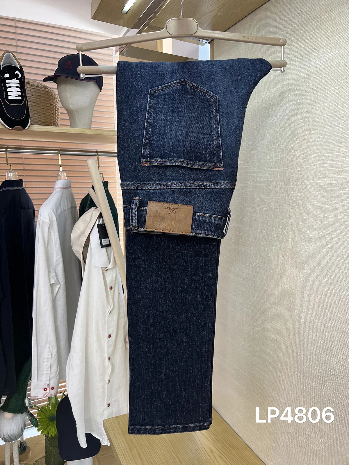 BILLIONAIRE BLKA CPTG Jeans de algodón grueso para hombre 2025 Otoño Invierno nuevo Casual al aire libre cómodo calidad tamaño 30-40 pantalones largos