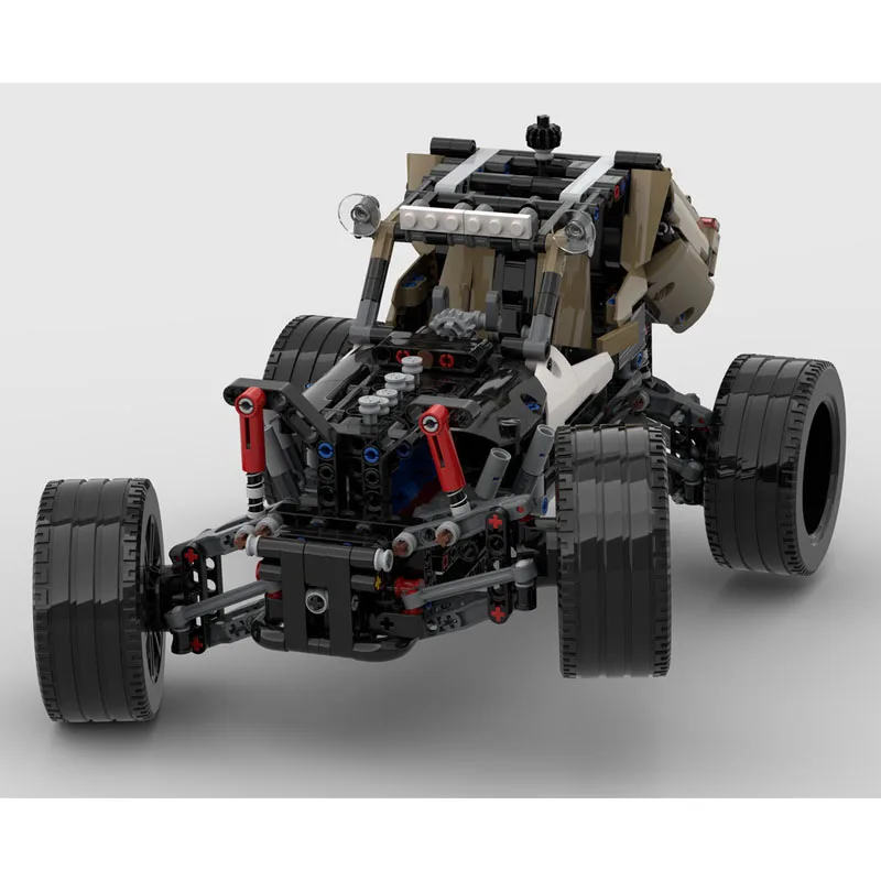 MOC-257254 Building Blocks 42110 Off-Road Beach Car Replacement Model 908 Pieces Birthday Toy Holiday Christmas New Year Gift view 5