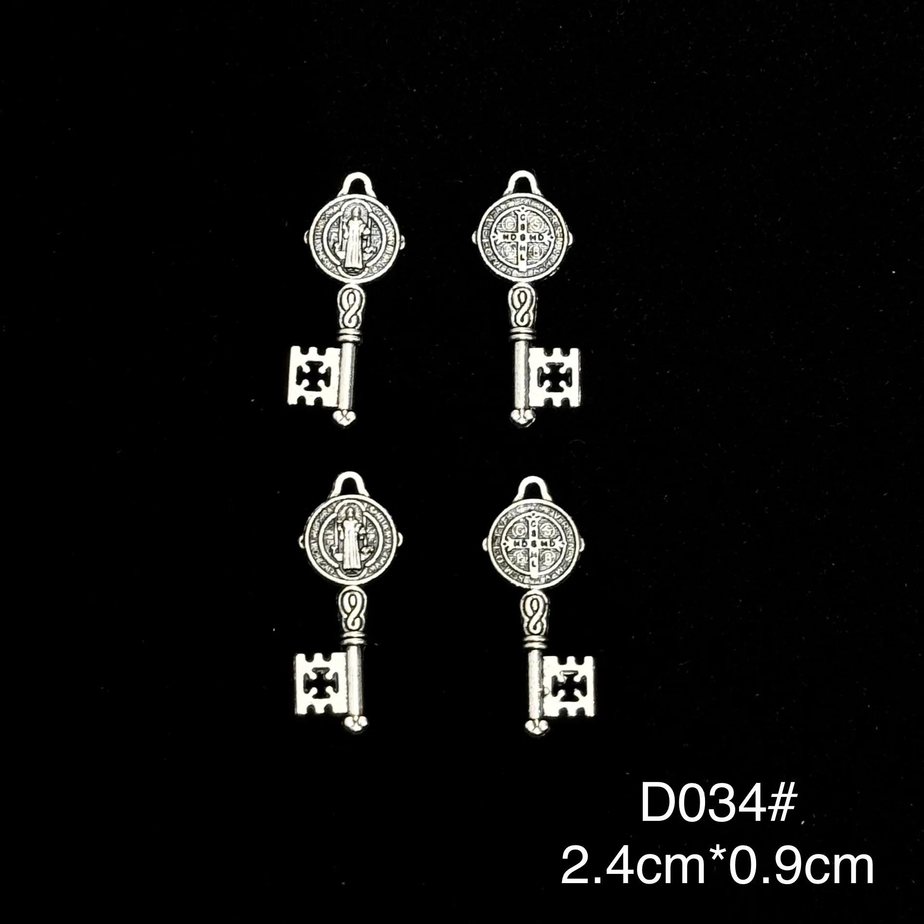 10Pcs Catholic Saint Medal Charms St Anthony St Michael St Christopher Guadalupe Miraculous Medal for DIY Rosary Jewelry view 5